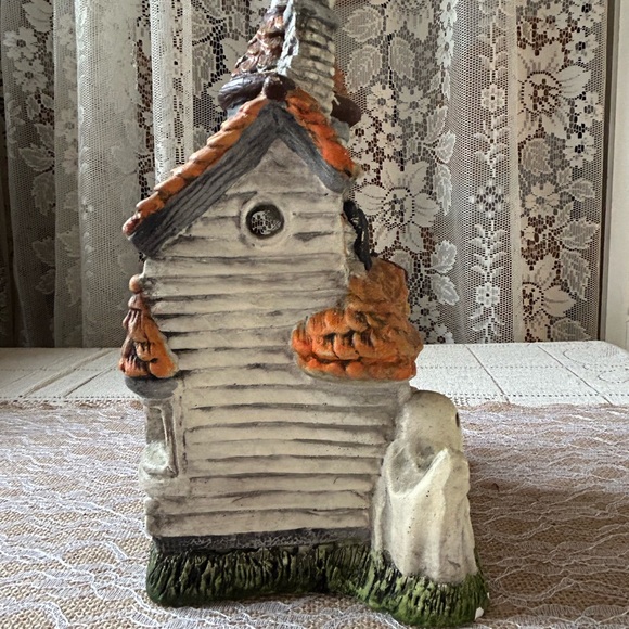 Vintage Partylite old haunted house tea light, Halloween. Decor - Picture 4 of 11